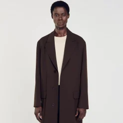 Sandro Paris Abrigos & Cazadoras<Abrigo De Lana