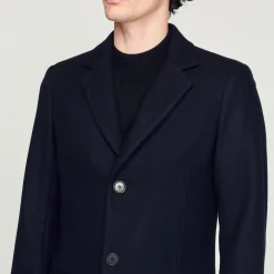 Sandro Paris Abrigos & Cazadoras<Abrigo De Lana Y Cachemira