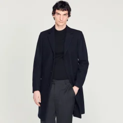 Sandro Paris Abrigos & Cazadoras<Abrigo De Lana Y Cachemira