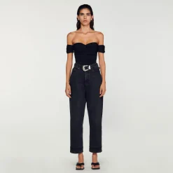 Sandro Paris Tops & Camisas<Body Con Hombros Desnudos