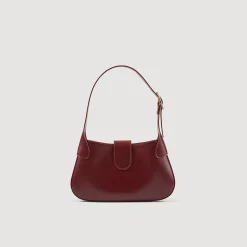 Sandro Paris Bolsos De Hombro<Bolso Baguette De Piel Certificada