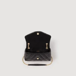 Sandro Paris Bolsos De Hombro<Bolso Mila De Piel Acolchada
