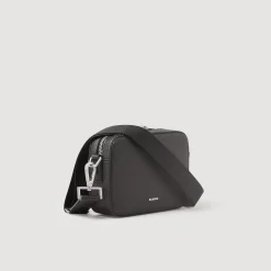 Sandro Paris Minibolsos<Bolso Pequeno De Cuero Saffiano