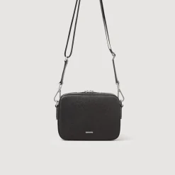 Sandro Paris Minibolsos<Bolso Pequeno De Cuero Saffiano
