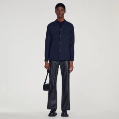 Sandro Paris Minibolsos<Bolso Pequeno De Piel Lisa