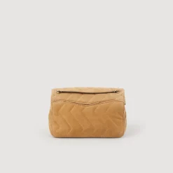 Sandro Paris Bolsos De Hombro<Bolso Yza De Ante