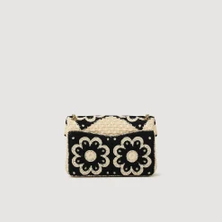 Sandro Paris Bolsos Bandolera<Bolso Yza De Ganchillo Bicolor