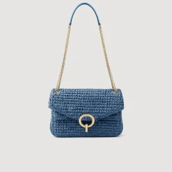 Sandro Paris Bolsos De Hombro<Bolso Yza De Rafia