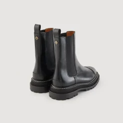 Sandro Paris Botines<Botines De Suela Dentada