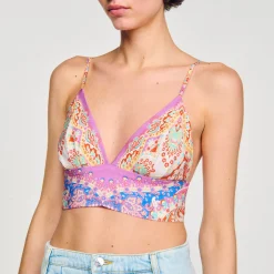Sandro Paris Tops & Camisas<Bralette Estampado