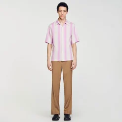 Sandro Paris Camisas<Camisa A Rayas