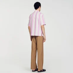 Sandro Paris Camisas<Camisa A Rayas