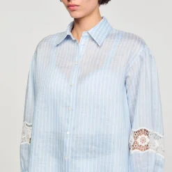 Sandro Paris Tops & Camisas<Camisa A Rayas