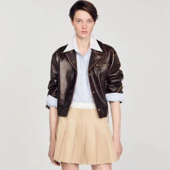 Sandro Paris Tops & Camisas<Camisa A Rayas Con Brillantes