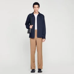 Sandro Paris Camisas<Camisa Con Cremallera