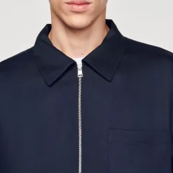 Sandro Paris Camisas<Camisa Con Cremallera