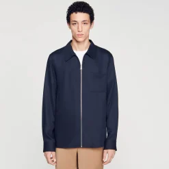 Sandro Paris Camisas<Camisa Con Cremallera