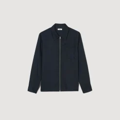 Sandro Paris Camisas<Camisa Con Cremallera