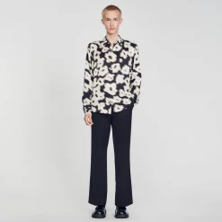 Sandro Paris Camisas<Camisa Con Estampado De Flores