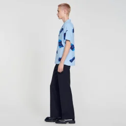 Sandro Paris Camisas<Camisa Con Estampado De Moluscos