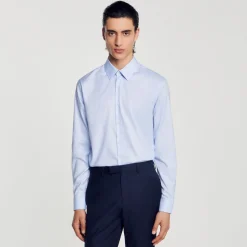 Sandro Paris Camisas<Camisa De Algodon De Corte Clasico