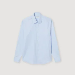 Sandro Paris Camisas<Camisa De Algodon De Corte Clasico