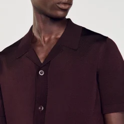 Sandro Paris Camisas<Camisa De Manga Corta