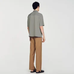 Sandro Paris Camisas<Camisa De Manga Corta