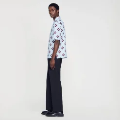 Sandro Paris Camisas<Camisa De Manga Corta Cross Flower
