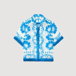 Sandro Paris Tops & Camisas<Camisa Estampada