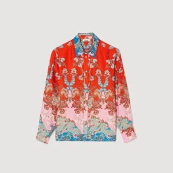 Sandro Paris Tops & Camisas<Camisa Estampada