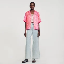 Sandro Paris Conjuntos<Camisa Estampada Paisley