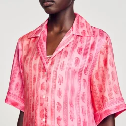 Sandro Paris Conjuntos<Camisa Estampada Paisley