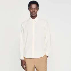 Sandro Paris Camisas<Camisa Fluida Plisada