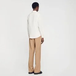 Sandro Paris Camisas<Camisa Fluida Plisada