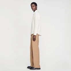 Sandro Paris Camisas<Camisa Fluida Plisada