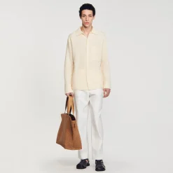 Sandro Paris Camisas<Camisa Oversize De Punto