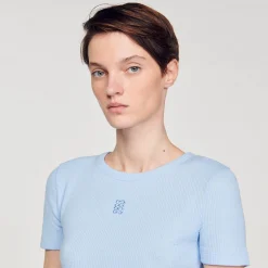 Sandro Paris Camisetas<Camiseta Corta