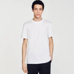 Sandro Paris Camisetas & Polos<Camiseta De Algodon
