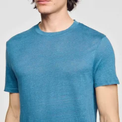 Sandro Paris Camisetas & Polos<Camiseta De Lino Certificado