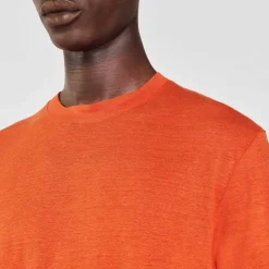 Sandro Paris Camisetas & Polos<Camiseta De Lino Certificado