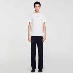 Sandro Paris Camisetas & Polos<Camiseta De Manga Corta