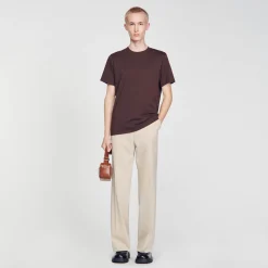 Sandro Paris Camisetas & Polos<Camiseta De Manga Corta