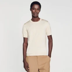 Sandro Paris Camisetas & Polos<Camiseta De Punto