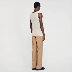 Sandro Paris Jerséis & Chalecos<Camiseta De Tirantes De Punto