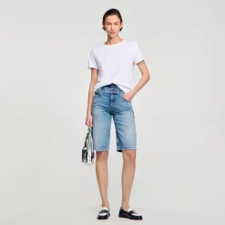 Sandro Paris Camisetas<Camiseta Doble S