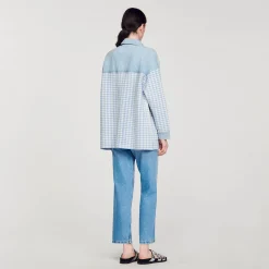 Sandro Paris Jerseys & Cárdigans<Cardicoat De Pata De Gallo