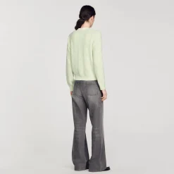 Sandro Paris Jerseys & Cárdigans<Cardigan Bicolor