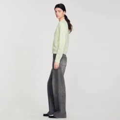 Sandro Paris Jerseys & Cárdigans<Cardigan Bicolor