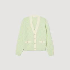 Sandro Paris Jerseys & Cárdigans<Cardigan Bicolor